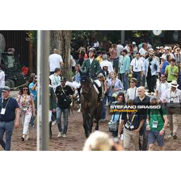 CSIO Piazza di Siena of Roma - - Roma, Villa Borghese - 26 May 2023 - ph.Stefano Grasso/Loro Piana Michael Pender from IRL on Hhs Calais