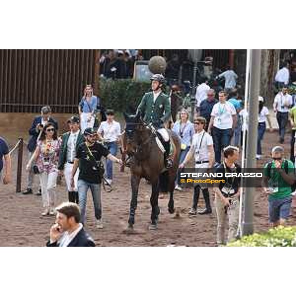 CSIO Piazza di Siena of Roma - - Roma, Villa Borghese - 26 May 2023 - ph.Stefano Grasso/Loro Piana Michael Pender from IRL on Hhs Calais