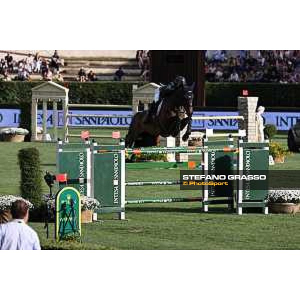 CSIO Piazza di Siena of Roma - - Roma, Villa Borghese - 26 May 2023 - ph.Stefano Grasso/Loro Piana Michael Pender from IRL on Hhs Calais