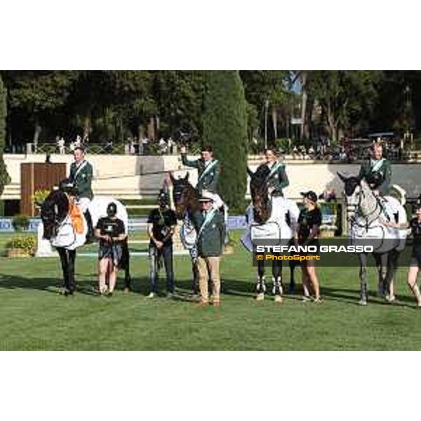 CSIO Piazza di Siena of Roma - - Roma, Villa Borghese - 26 May 2023 - ph.Stefano Grasso/Loro Piana Team Ireland wins the Nations Cup Intesa SanPaolo