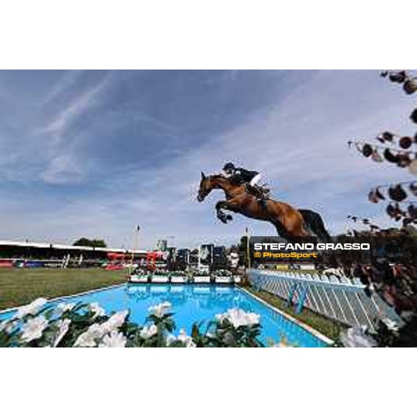 FEI Jumping European Championship - Milano, Milano San Siro racecourse - 3 September 2023 - ph.Stefano Grasso von Eckermann Henrik from SWE riding Iliana