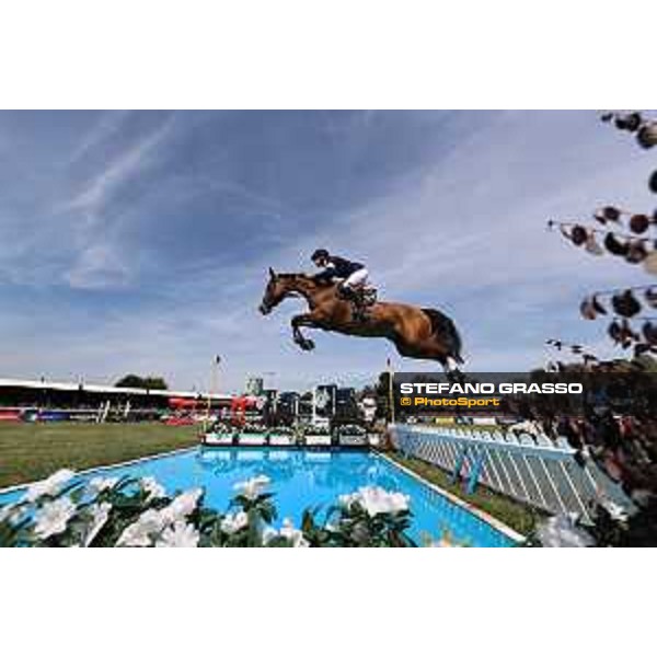 FEI Jumping European Championship - Milano, Milano San Siro racecourse - 3 September 2023 - ph.Stefano Grasso von Eckermann Henrik from SWE riding Iliana