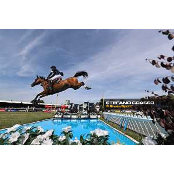 FEI Jumping European Championship - Milano, Milano San Siro racecourse - 3 September 2023 - ph.Stefano Grasso von Eckermann Henrik from SWE riding Iliana