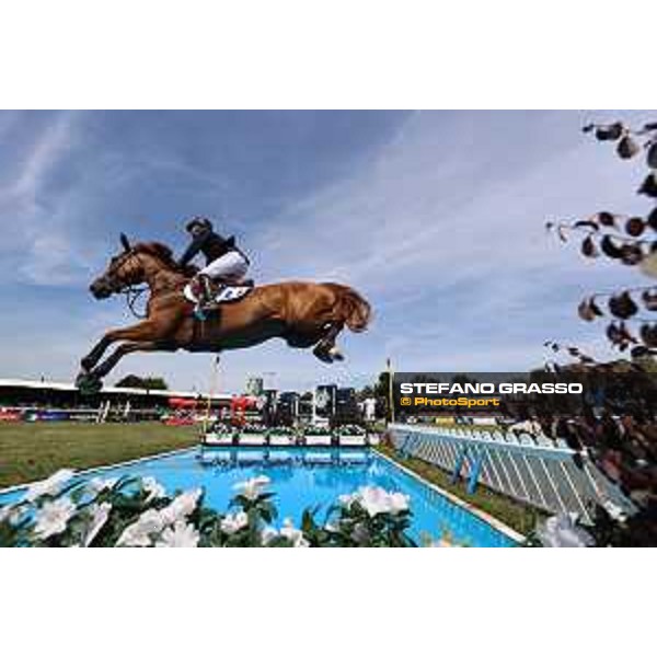 FEI Jumping European Championship - Milano, Milano San Siro racecourse - 3 September 2023 - ph.Stefano Grasso Epaillard Julien from FRA riding Dubai du Cedre