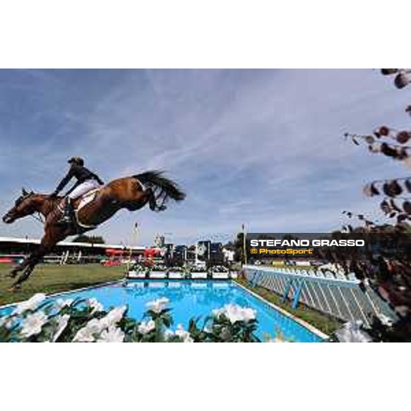 FEI Jumping European Championship - Milano, Milano San Siro racecourse - 3 September 2023 - ph.Stefano Grasso Maher Ben from GBR riding Faltic HB