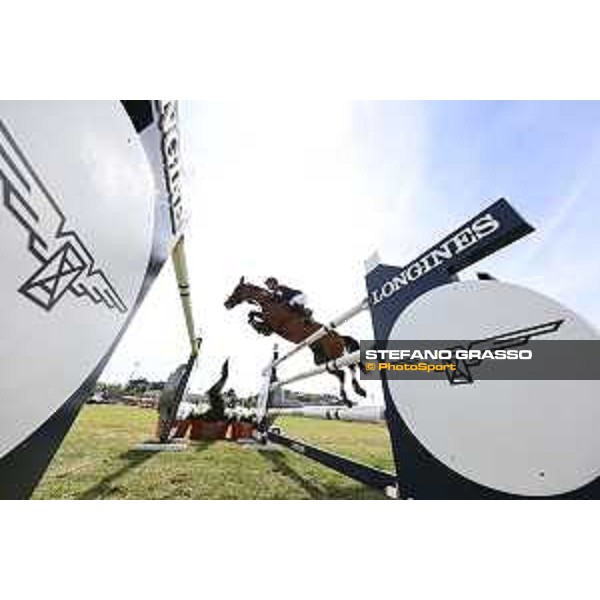 FEI Jumping European Championship - Milano, Milano San Siro racecourse - 3 September 2023 - ph.Stefano Grasso von Eckermann Henrik from SWE riding Iliana