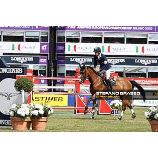 FEI Jumping European Championship - Milano, Milano San Siro racecourse - 3 September 2023 - ph.Stefano Grasso von Eckermann Henrik from SWE riding Iliana