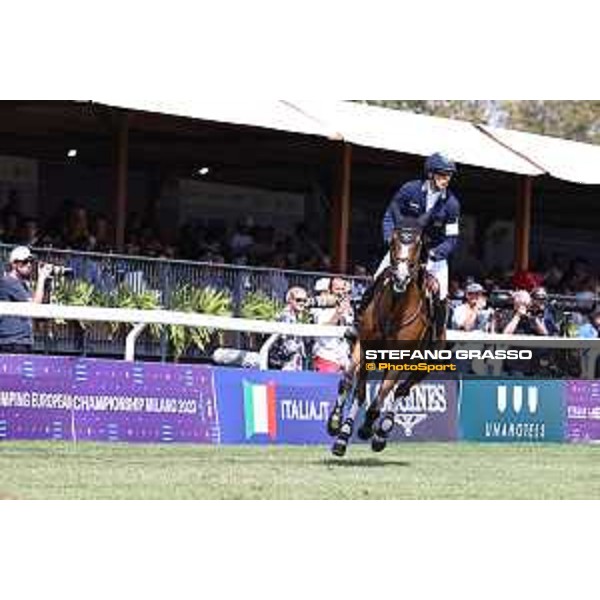 FEI Jumping European Championship - Milano, Milano San Siro racecourse - 3 September 2023 - ph.Stefano Grasso von Eckermann Henrik from SWE riding Iliana