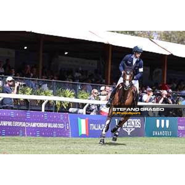 FEI Jumping European Championship - Milano, Milano San Siro racecourse - 3 September 2023 - ph.Stefano Grasso von Eckermann Henrik from SWE riding Iliana