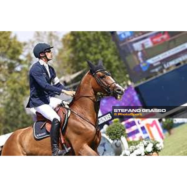 FEI Jumping European Championship - Milano, Milano San Siro racecourse - 3 September 2023 - ph.Stefano Grasso von Eckermann Henrik from SWE riding Iliana