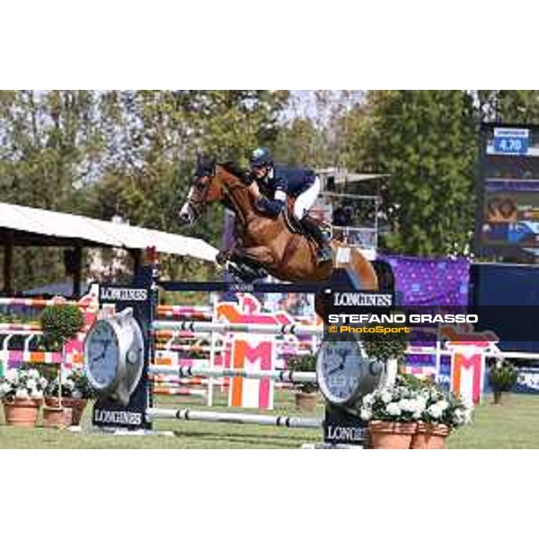 FEI Jumping European Championship - Milano, Milano San Siro racecourse - 3 September 2023 - ph.Stefano Grasso von Eckermann Henrik from SWE riding Iliana