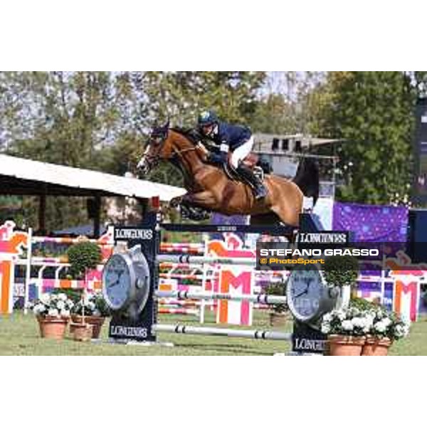 FEI Jumping European Championship - Milano, Milano San Siro racecourse - 3 September 2023 - ph.Stefano Grasso von Eckermann Henrik from SWE riding Iliana