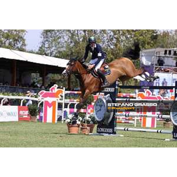 FEI Jumping European Championship - Milano, Milano San Siro racecourse - 3 September 2023 - ph.Stefano Grasso von Eckermann Henrik from SWE riding Iliana