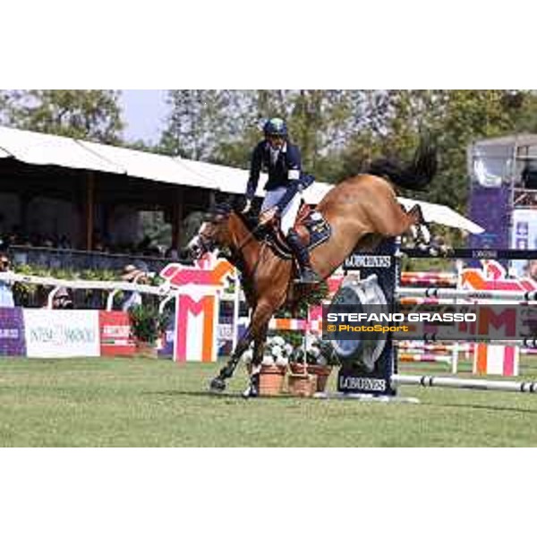 FEI Jumping European Championship - Milano, Milano San Siro racecourse - 3 September 2023 - ph.Stefano Grasso von Eckermann Henrik from SWE riding Iliana