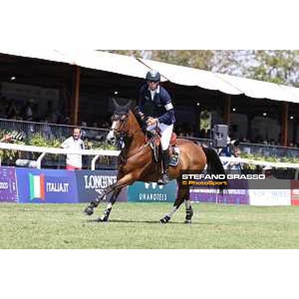 FEI Jumping European Championship - Milano, Milano San Siro racecourse - 3 September 2023 - ph.Stefano Grasso von Eckermann Henrik from SWE riding Iliana