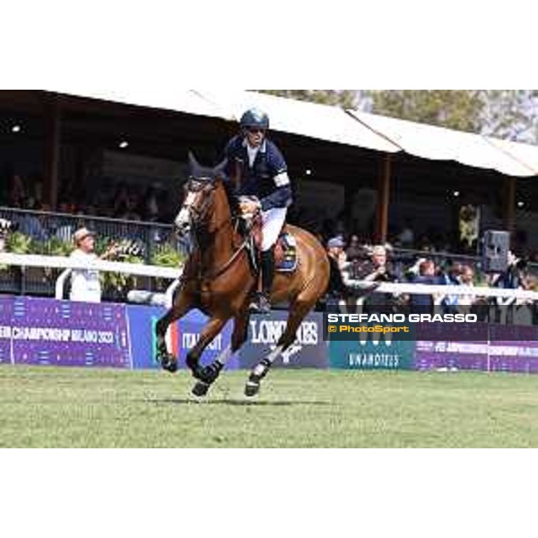 FEI Jumping European Championship - Milano, Milano San Siro racecourse - 3 September 2023 - ph.Stefano Grasso von Eckermann Henrik from SWE riding Iliana