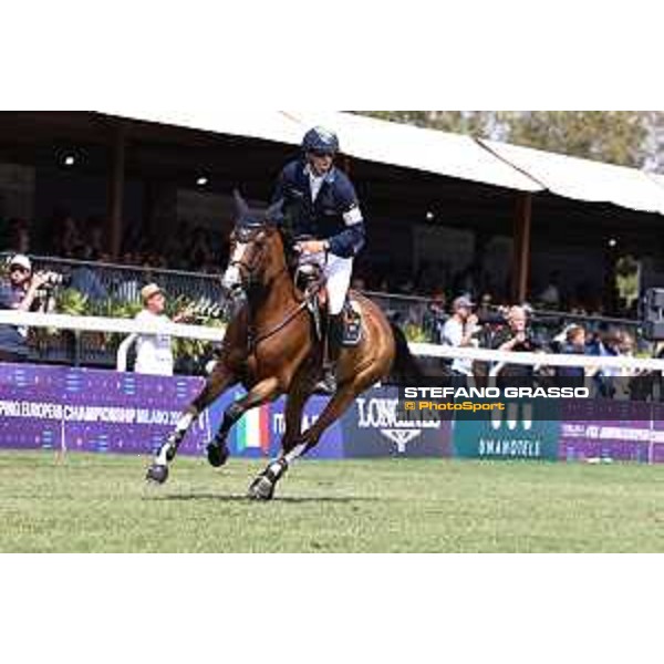 FEI Jumping European Championship - Milano, Milano San Siro racecourse - 3 September 2023 - ph.Stefano Grasso von Eckermann Henrik from SWE riding Iliana