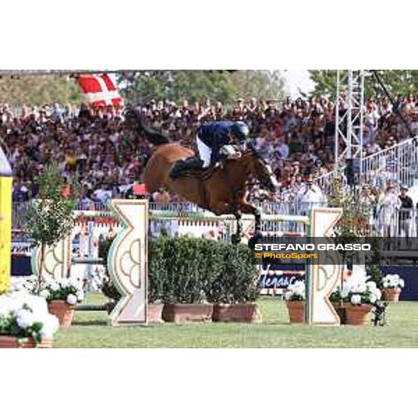 FEI Jumping European Championship - Milano, Milano San Siro racecourse - 3 September 2023 - ph.Stefano Grasso von Eckermann Henrik from SWE riding Iliana