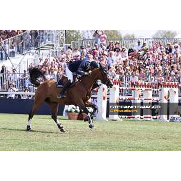 FEI Jumping European Championship - Milano, Milano San Siro racecourse - 3 September 2023 - ph.Stefano Grasso von Eckermann Henrik from SWE riding Iliana