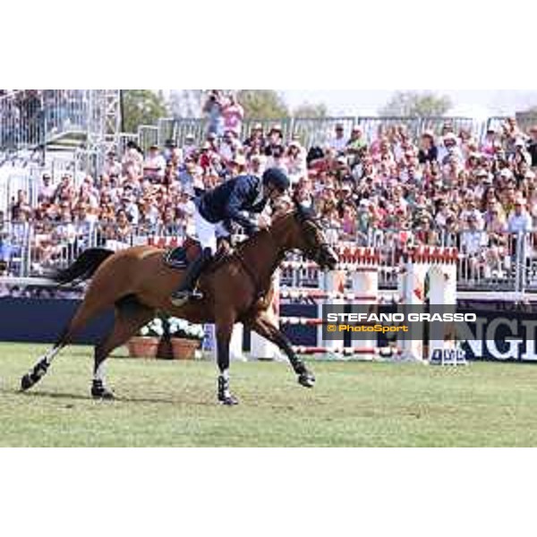 FEI Jumping European Championship - Milano, Milano San Siro racecourse - 3 September 2023 - ph.Stefano Grasso von Eckermann Henrik from SWE riding Iliana