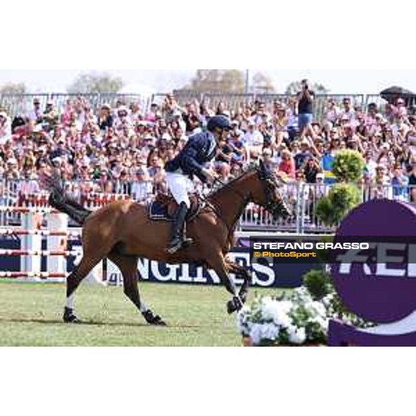 FEI Jumping European Championship - Milano, Milano San Siro racecourse - 3 September 2023 - ph.Stefano Grasso von Eckermann Henrik from SWE riding Iliana