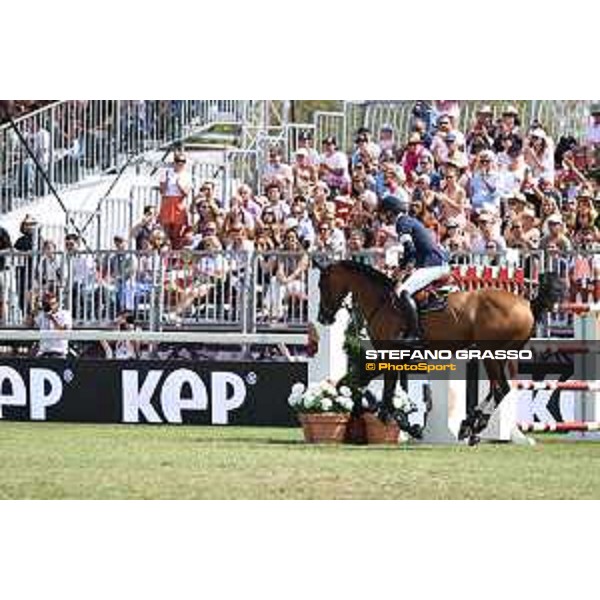 FEI Jumping European Championship - Milano, Milano San Siro racecourse - 3 September 2023 - ph.Stefano Grasso von Eckermann Henrik from SWE riding Iliana