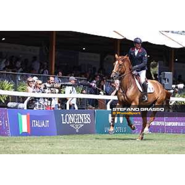 FEI Jumping European Championship - Milano, Milano San Siro racecourse - 3 September 2023 - ph.Stefano Grasso Epaillard Julien from FRA riding Dubai du Cedre