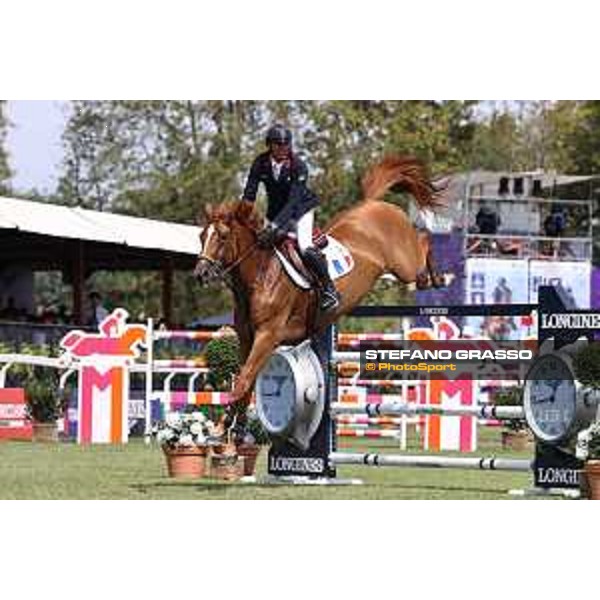 FEI Jumping European Championship - Milano, Milano San Siro racecourse - 3 September 2023 - ph.Stefano Grasso Epaillard Julien from FRA riding Dubai du Cedre