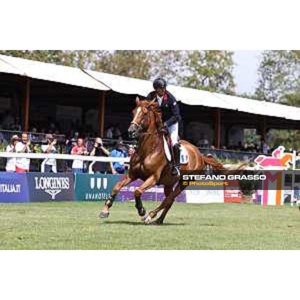 FEI Jumping European Championship - Milano, Milano San Siro racecourse - 3 September 2023 - ph.Stefano Grasso Epaillard Julien from FRA riding Dubai du Cedre