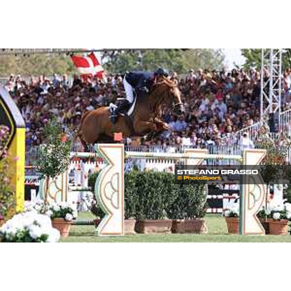 FEI Jumping European Championship - Milano, Milano San Siro racecourse - 3 September 2023 - ph.Stefano Grasso Epaillard Julien from FRA riding Dubai du Cedre