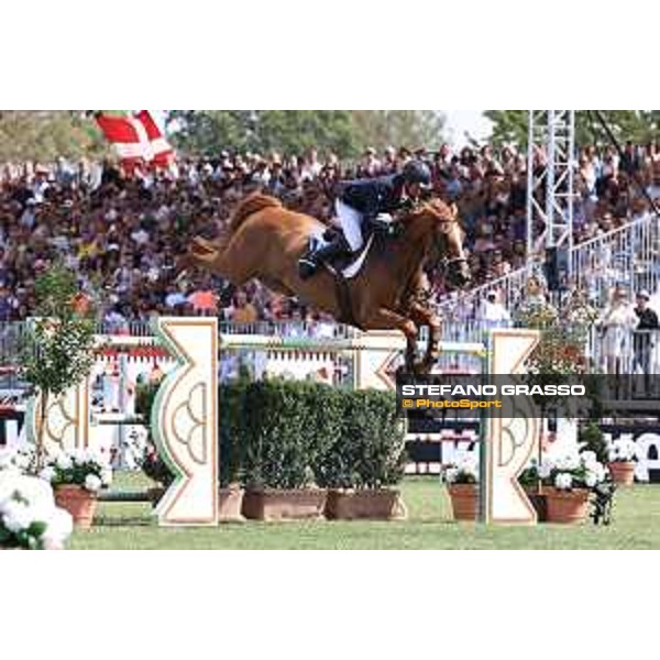 FEI Jumping European Championship - Milano, Milano San Siro racecourse - 3 September 2023 - ph.Stefano Grasso Epaillard Julien from FRA riding Dubai du Cedre