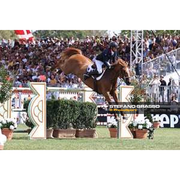 FEI Jumping European Championship - Milano, Milano San Siro racecourse - 3 September 2023 - ph.Stefano Grasso Epaillard Julien from FRA riding Dubai du Cedre