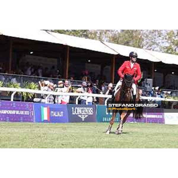 FEI Jumping European Championship - Milano, Milano San Siro racecourse - 3 September 2023 - ph.Stefano Grasso Weishaupt Philipp from GER riding Zineday