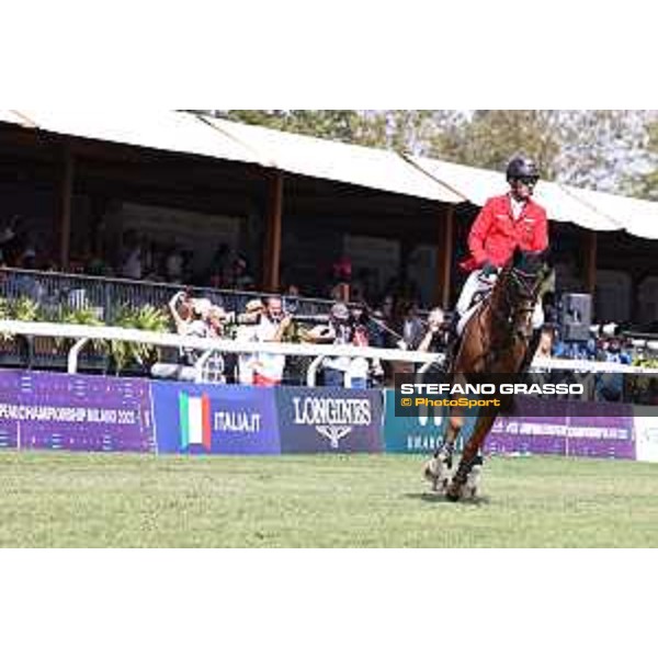 FEI Jumping European Championship - Milano, Milano San Siro racecourse - 3 September 2023 - ph.Stefano Grasso Weishaupt Philipp from GER riding Zineday