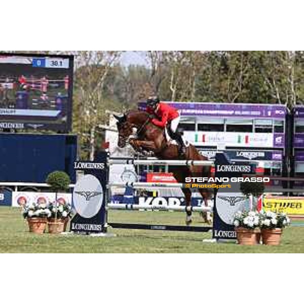 FEI Jumping European Championship - Milano, Milano San Siro racecourse - 3 September 2023 - ph.Stefano Grasso Weishaupt Philipp from GER riding Zineday