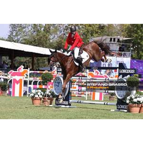 FEI Jumping European Championship - Milano, Milano San Siro racecourse - 3 September 2023 - ph.Stefano Grasso Weishaupt Philipp from GER riding Zineday