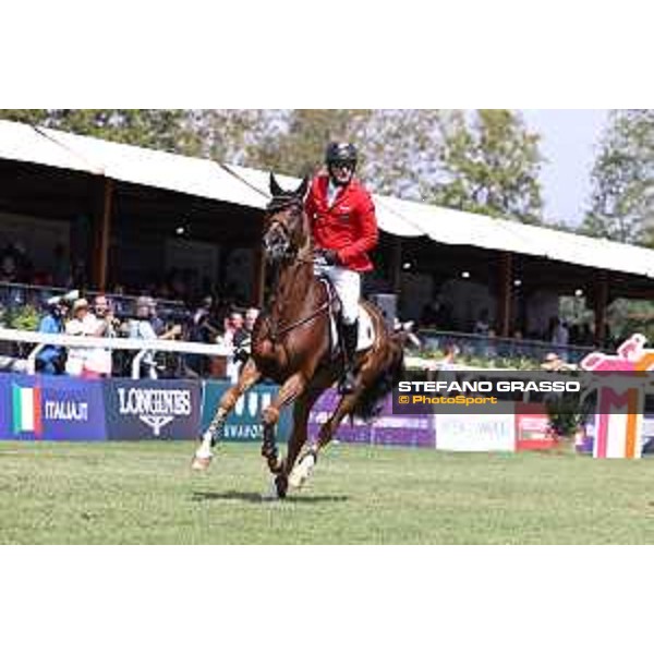 FEI Jumping European Championship - Milano, Milano San Siro racecourse - 3 September 2023 - ph.Stefano Grasso Weishaupt Philipp from GER riding Zineday