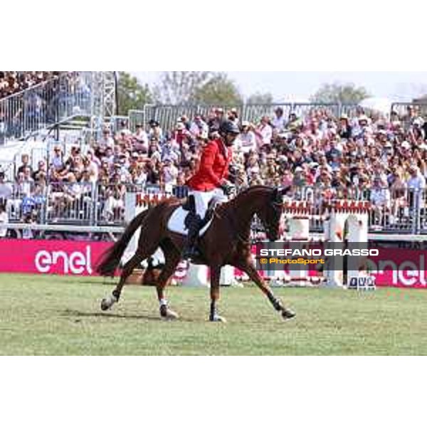 FEI Jumping European Championship - Milano, Milano San Siro racecourse - 3 September 2023 - ph.Stefano Grasso Weishaupt Philipp from GER riding Zineday