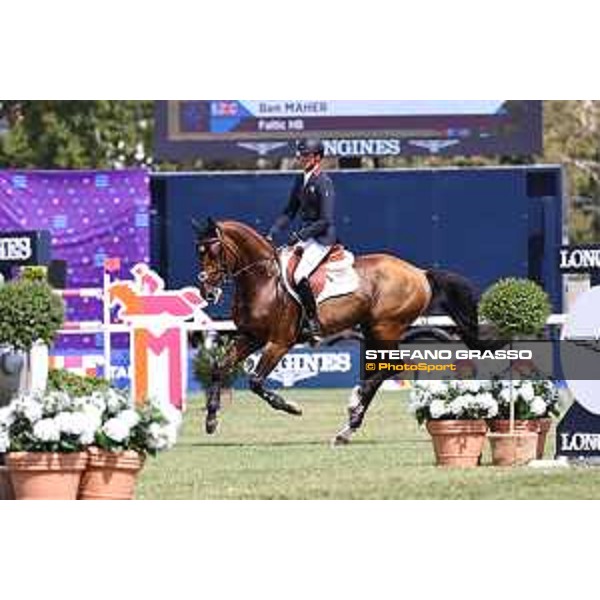 FEI Jumping European Championship - Milano, Milano San Siro racecourse - 3 September 2023 - ph.Stefano Grasso Maher Ben from GBR riding Faltic HB