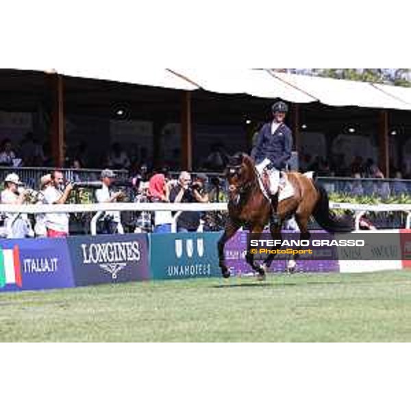 FEI Jumping European Championship - Milano, Milano San Siro racecourse - 3 September 2023 - ph.Stefano Grasso Maher Ben from GBR riding Faltic HB