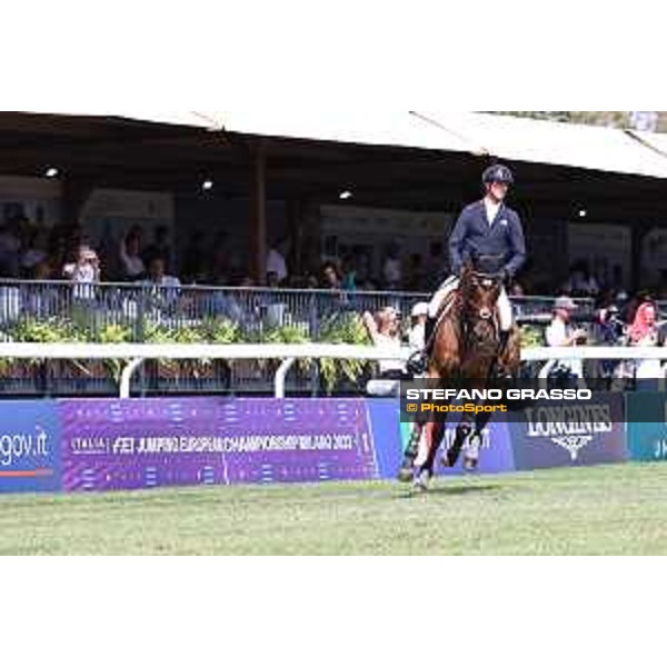 FEI Jumping European Championship - Milano, Milano San Siro racecourse - 3 September 2023 - ph.Stefano Grasso Maher Ben from GBR riding Faltic HB