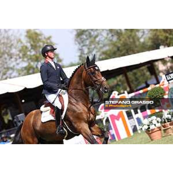 FEI Jumping European Championship - Milano, Milano San Siro racecourse - 3 September 2023 - ph.Stefano Grasso Maher Ben from GBR riding Faltic HB