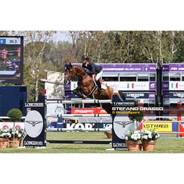 FEI Jumping European Championship - Milano, Milano San Siro racecourse - 3 September 2023 - ph.Stefano Grasso Maher Ben from GBR riding Faltic HB