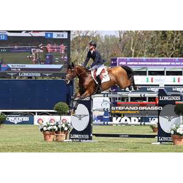 FEI Jumping European Championship - Milano, Milano San Siro racecourse - 3 September 2023 - ph.Stefano Grasso Maher Ben from GBR riding Faltic HB