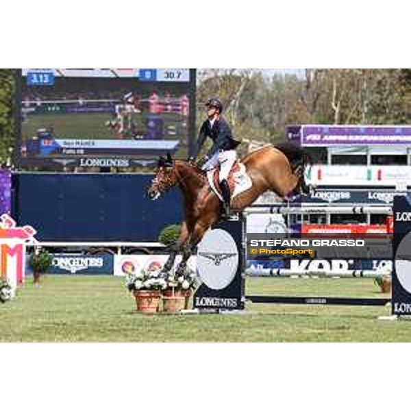 FEI Jumping European Championship - Milano, Milano San Siro racecourse - 3 September 2023 - ph.Stefano Grasso Maher Ben from GBR riding Faltic HB