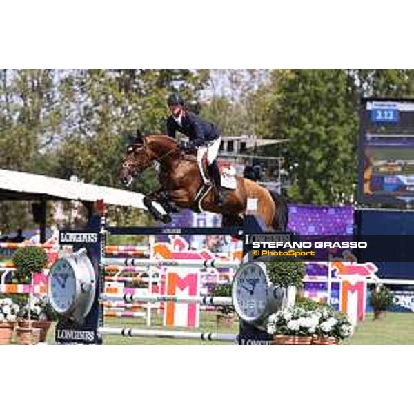 FEI Jumping European Championship - Milano, Milano San Siro racecourse - 3 September 2023 - ph.Stefano Grasso Maher Ben from GBR riding Faltic HB