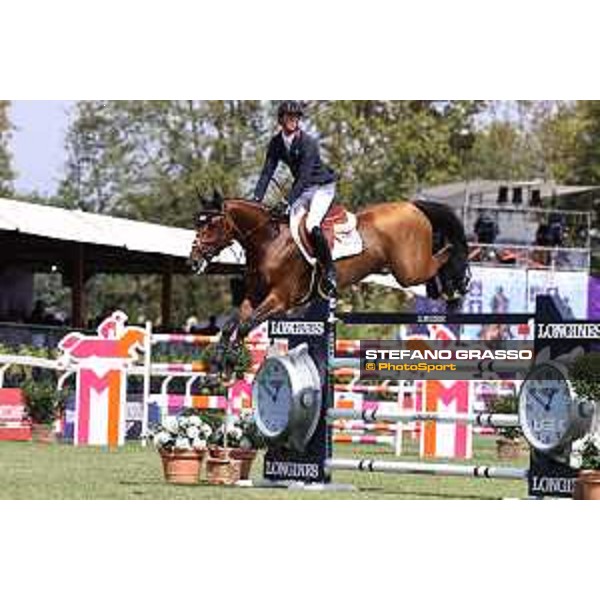 FEI Jumping European Championship - Milano, Milano San Siro racecourse - 3 September 2023 - ph.Stefano Grasso Maher Ben from GBR riding Faltic HB