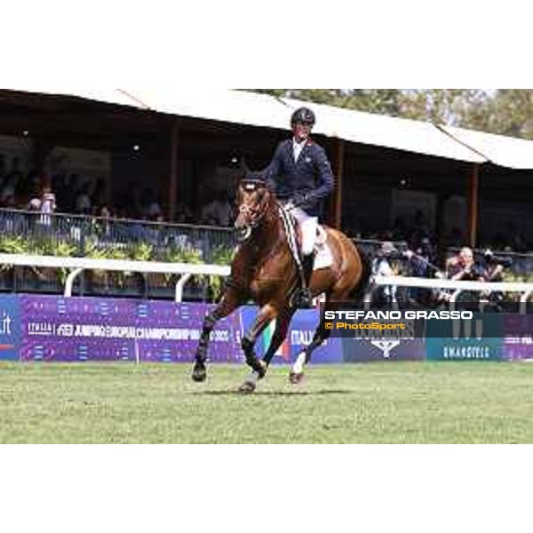 FEI Jumping European Championship - Milano, Milano San Siro racecourse - 3 September 2023 - ph.Stefano Grasso Maher Ben from GBR riding Faltic HB