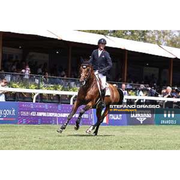 FEI Jumping European Championship - Milano, Milano San Siro racecourse - 3 September 2023 - ph.Stefano Grasso Maher Ben from GBR riding Faltic HB