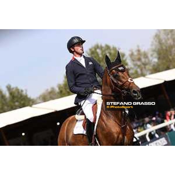 FEI Jumping European Championship - Milano, Milano San Siro racecourse - 3 September 2023 - ph.Stefano Grasso Maher Ben from GBR riding Faltic HB